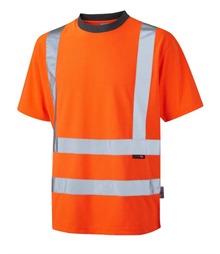 LEO WORKWEAR BRAUNTON ISO 20471 Cl 2 Coolviz T-Shirt
